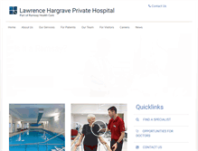 Tablet Screenshot of lawrencehargraveprivate.com.au